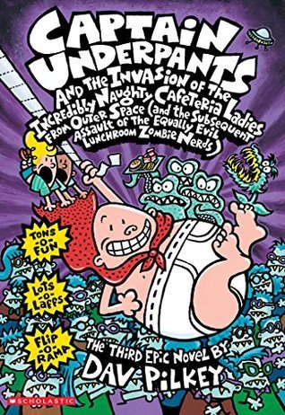Used copy of Captain Underpants and the Invasion of the Incredibly Naughty Cafeteria Ladies from Outer Space (Captain Underpants #3) available at Skull & Books VR