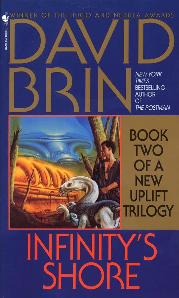Infinity's Shore (The Uplift Trilogy, Book 2) cover image