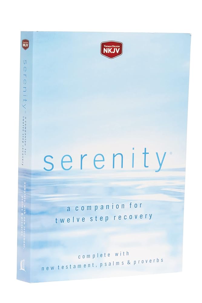 NKJV, Serenity, Paperback, Red Letter: A Companion for Twelve Step Recovery Used Book at Skull & Books VR Cocoa Beach
