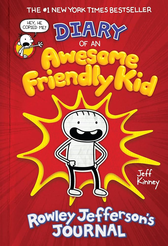 Diary of an Awesome Friendly Kid: Rowley Jefferson's Journal (The Awesome Friendly Kid Series) Used Book at Skull & Books VR Cocoa Beach
