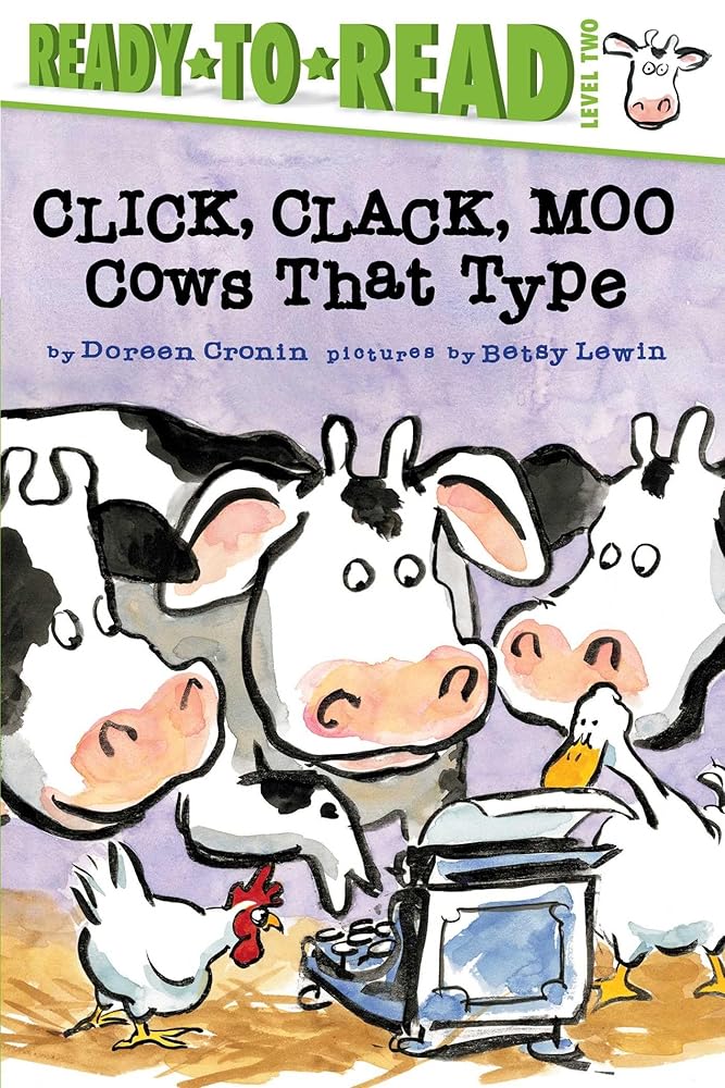 Click, Clack, Moo/Ready-to-Read Level 2: Cows That Type (A Click Clack Book) Used Book at Skull & Books VR Cocoa Beach