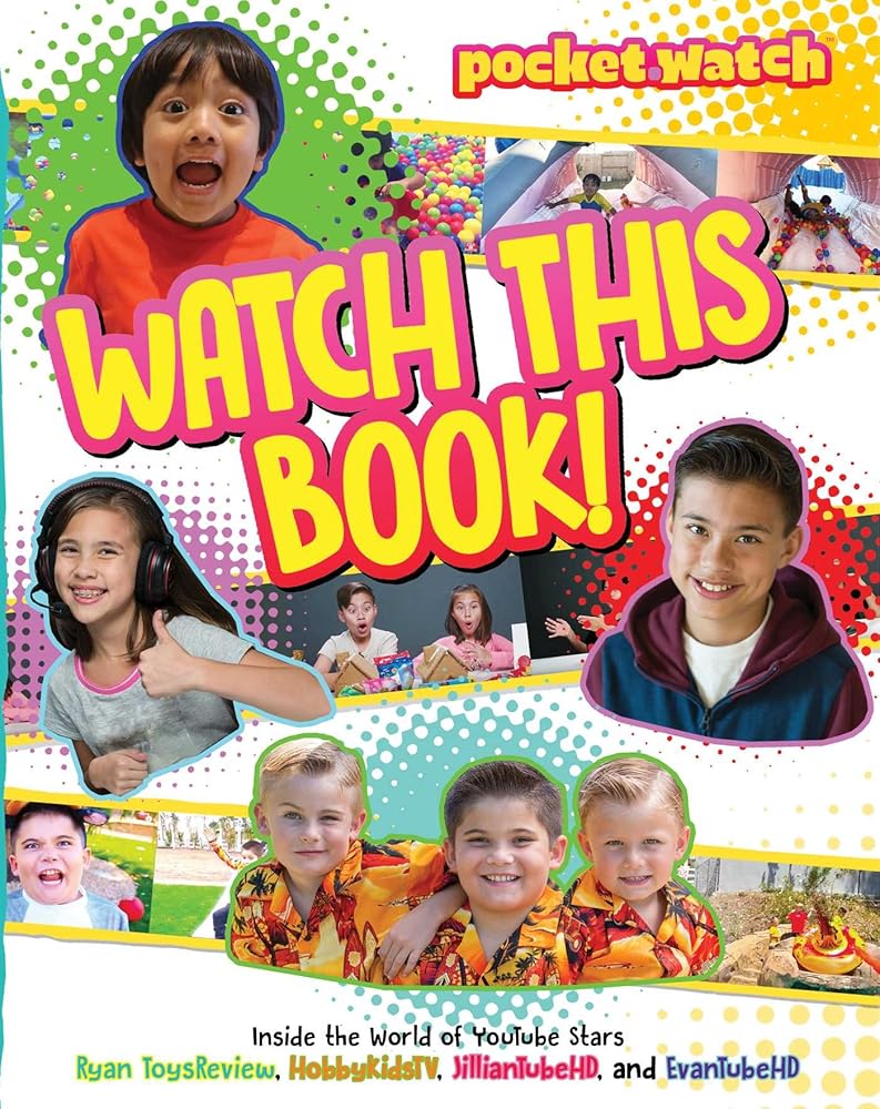 Watch This Book!: Inside the World of YouTube Stars Ryan ToysReview, HobbyKidsTV, JillianTubeHD, and EvanTubeHD (pocket.watch) Used Book at Skull & Books VR Cocoa Beach
