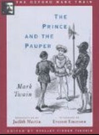 The Prince and the Pauper (1881) (The ^AOxford Mark Twain) Used Book at Skull & Books VR Cocoa Beach
