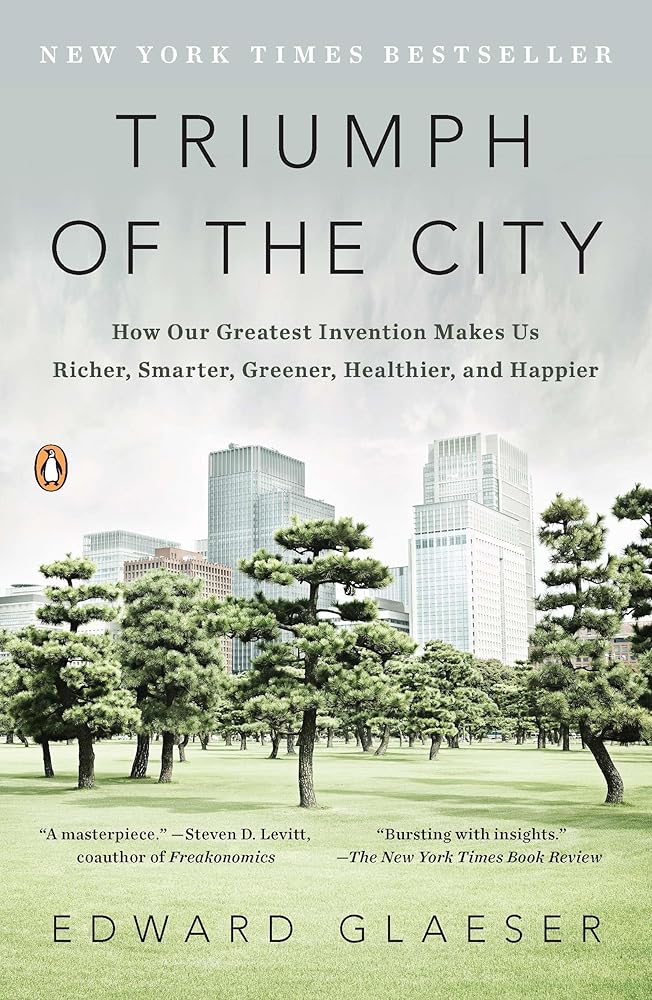 Triumph of the City: How Our Greatest Invention Makes Us Richer, Smarter, Greener, Healthier, and Happier Used Book at Skull & Books VR Cocoa Beach
