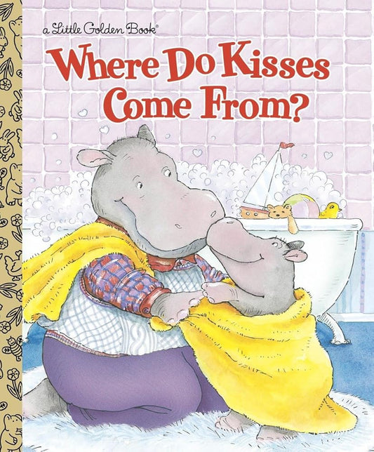 Where Do Kisses Come From? (Little Golden Book) Used Book at Skull & Books VR Cocoa Beach