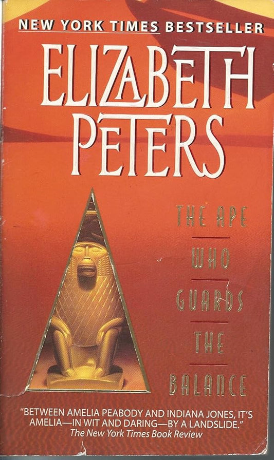 The Ape Who Guards the Balance : An Amelia Peabody Mystery Used Book at Skull & Books VR Cocoa Beach