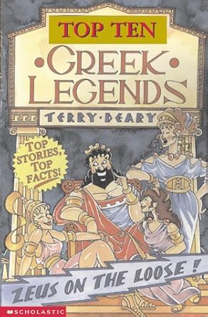 Top Ten Greek Legends Used Book at Skull & Books VR Cocoa Beach