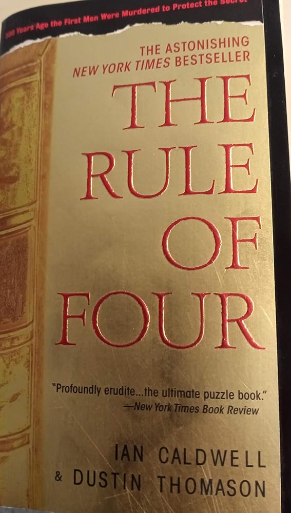 The Rule of Four Used Book at Skull & Books VR Cocoa Beach