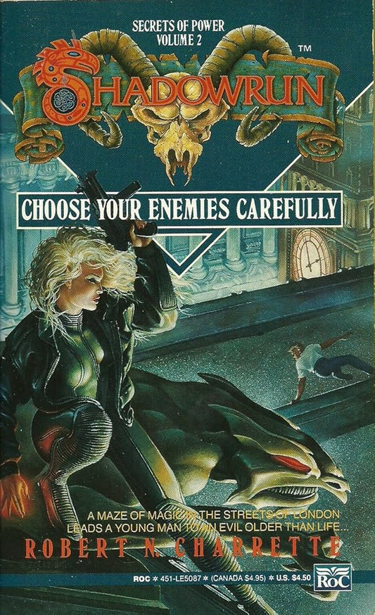 Shadowrun 02: Choose Your Enemies Carefully Used Book at Skull & Books VR Cocoa Beach