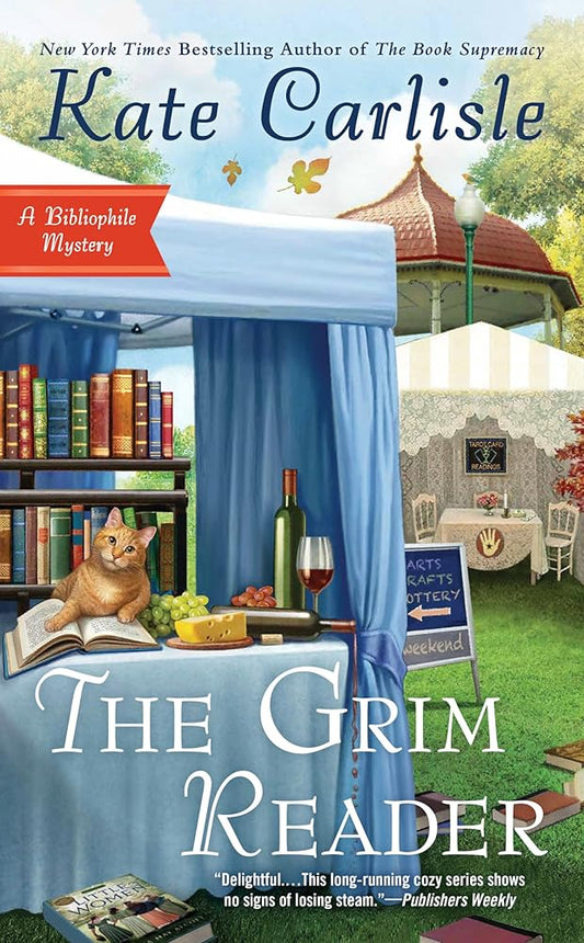 The Grim Reader (Bibliophile Mystery) Used Book at Skull & Books VR Cocoa Beach