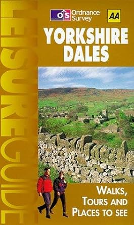 OS/AA Leisure Guide Yorkshire Dales (AA/Ordnance Survey) Used Book at Skull & Books VR Cocoa Beach