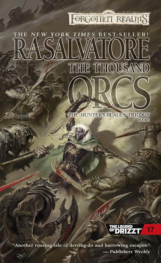 The Thousand Orcs (Drizzt "4: Paths of Darkness") (The Legend of Drizzt) Used Book at Skull & Books VR Cocoa Beach