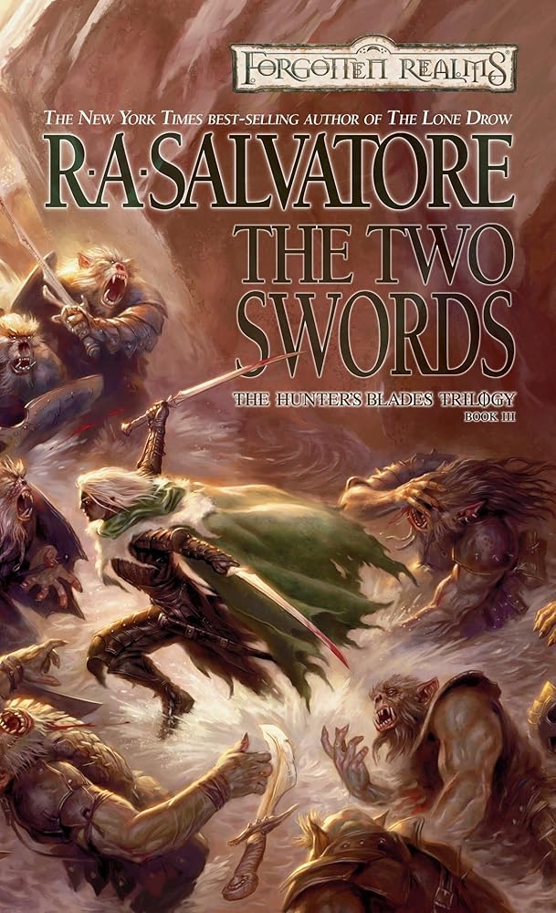 The Two Swords (Drizzt "4: Paths of Darkness") (The Hunter's Blades Trilogy, Book 3) Used Book at Skull & Books VR Cocoa Beach
