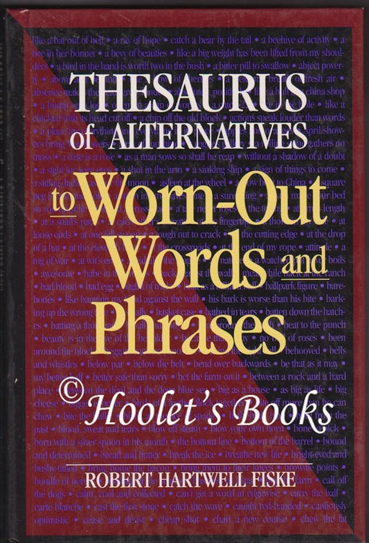 Thesaurus of Alternatives to Worn-Out Words and Phrases Used Book at Skull & Books VR Cocoa Beach