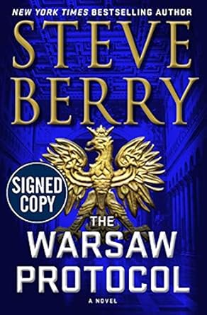 The Warsaw Protocol - Signed / Autographed Copy Used Book at Skull & Books VR Cocoa Beach