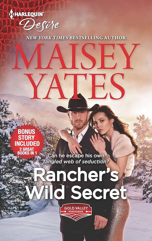Rancher's Wild Secret & Hold Me, Cowboy: A Good Girl Meets Bad Boy Western Romance (Gold Valley Vineyards) Used Book at Skull & Books VR Cocoa Beach