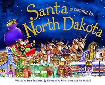 Santa Is Coming to North Dakota Used Book at Skull & Books VR Cocoa Beach
