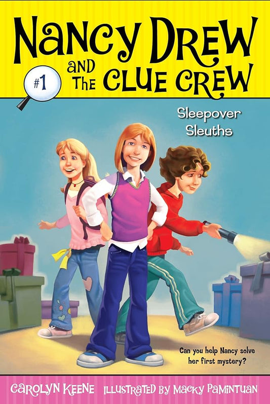 Sleepover Sleuths (Nancy Drew and the Clue Crew #1) Used Book at Skull & Books VR Cocoa Beach