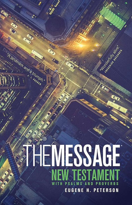The Message New Testament with Psalms and Proverbs Used Book at Skull & Books VR Cocoa Beach