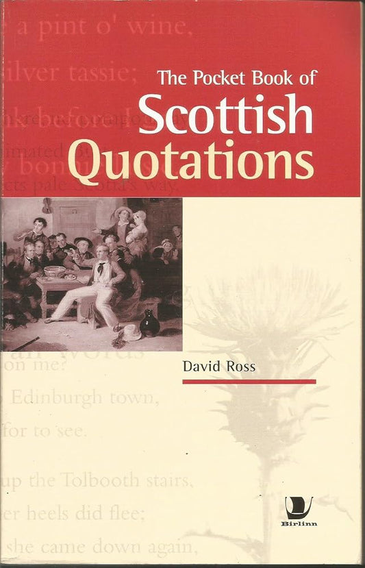 Pocket Books of Scottish Quotations cover image