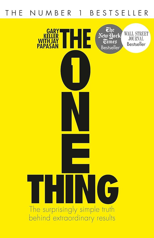 The One Thing: The Surprisingly Simple Truth Behind Extraordinary Results: Achieve Your Goals With One Of The World'S Bestselling Success Books Used Book at Skull & Books VR Cocoa Beach